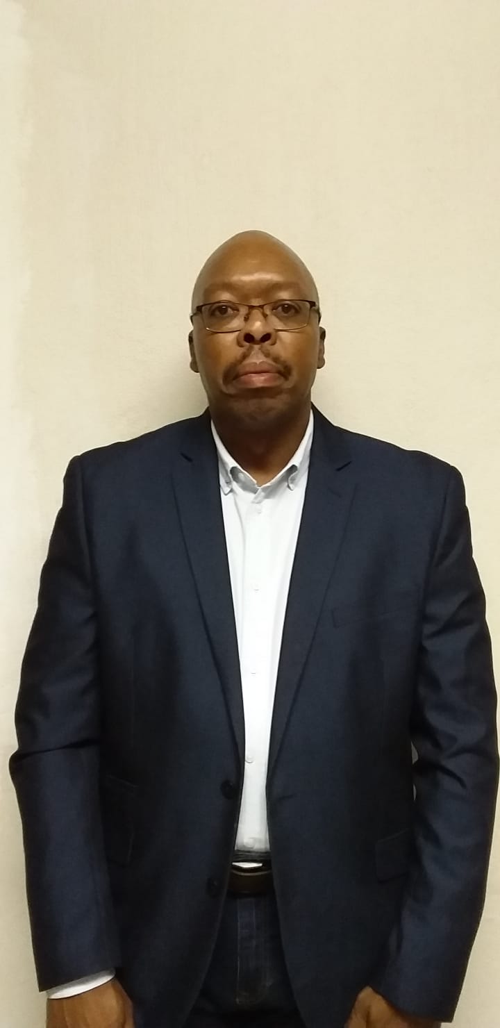 Simon Mogabale, Executive Director of AMAHLOPE HOLDING security company in Johannesburg